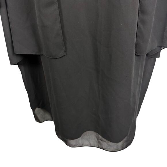 Sharade of California Vintage USA Black Jacket Style One Piece Dress Womens 18W - Picture 7 of 16